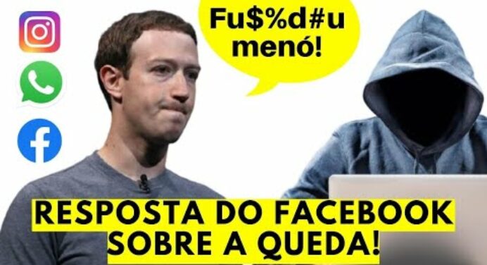 Resposta do FB Sobre a Queda do Facebook! Whatsapp FORA do AR, Facebook e até o Instagram Fora do ar